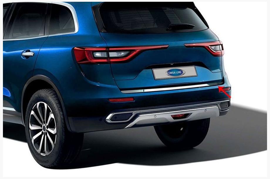 Renault Koleos 2016–2024 Nerezová lišta hrany kufra Image