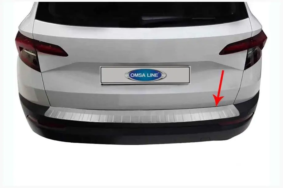 Skoda Karoq 2018– OmsaLine lišta zadného nárazníka (nerez) Image