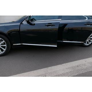 Chrómové lišty na dvere (pre V90, nerezová oceľ) Volvo S90/V90 2016– fotografia 3