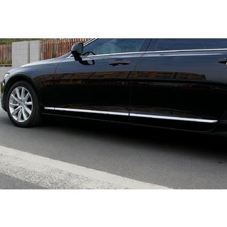 Chrómové lišty na dvere (pre V90, nerezová oceľ) Volvo S90/V90 2016– fotografia 1