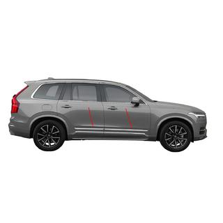 Nerezové lišty na dvere (sada 4 ks) Volvo XC90 2015– fotografia 1