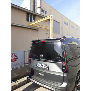 Spojler (1-dverový, na lakovanie) Volkswagen Caddy 2020– fotografia 3