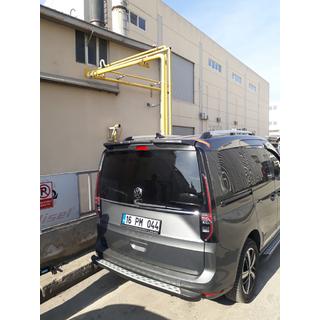 Spojler (1-dverový, na lakovanie) Volkswagen Caddy 2020– fotografia 4