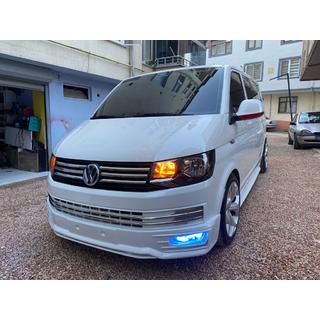 Lip spojler predného nárazníka Genis 2015-2018 (na lakovanie) Volkswagen T6 2015–2024 fotografia 3