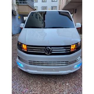 Lip spojler predného nárazníka Genis 2015-2018 (na lakovanie) Volkswagen T6 2015–2024 fotografia 2