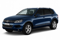 Volkswagen Touareg 2010–2018 Spodná lišta okna (4 ks, nerez) fotografia 1