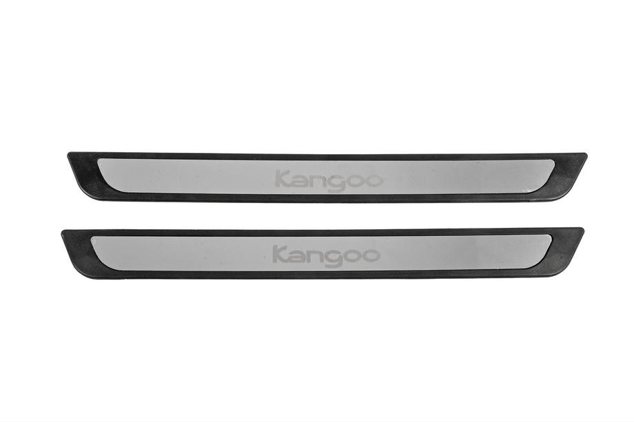 Renault Kangoo 2008–2020 Carmos V2 kryty prahov (2 ks, nerez) Image