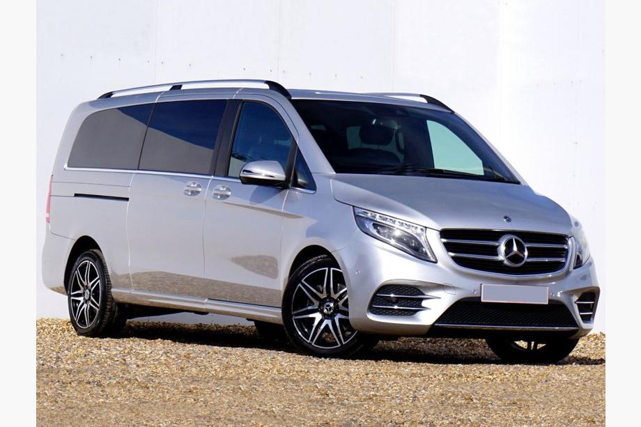 Mercedes Vito/V-trieda W447 2014– Bočné prahy AMG ExtraLong pre 2 posuvné dvere Image
