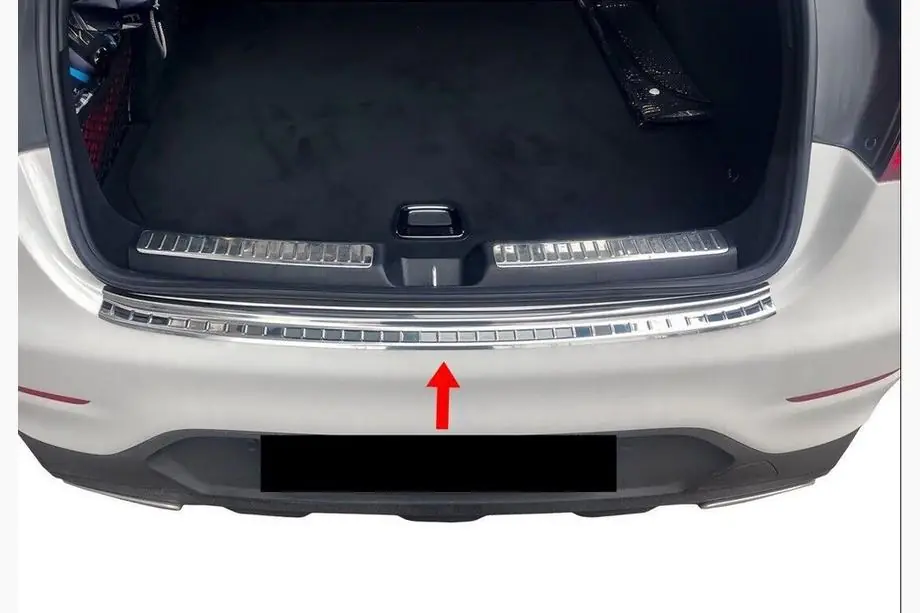 Mercedes GLC Coupé C253 2016–2023 Nerezová lišta na zadný nárazník Carmos (nerez) Image
