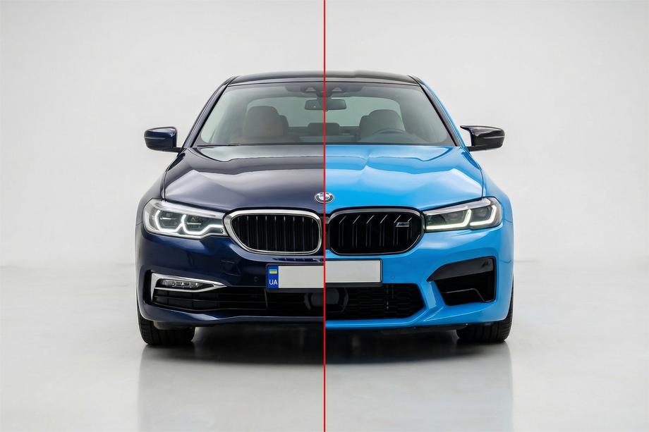 BMW 5. rad G30/G31 2017–2023 Faceliftový prestavbový kit (na M5 F90 2021) Fotografia 1