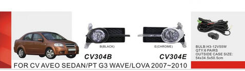 Chevrolet Aveo T250 2005–2011 Sada hmloviek (Sedan) fotografia 1