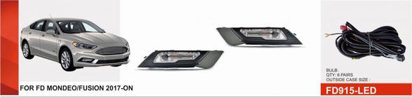Ford Fusion 2012–2020 Hmlové svetlá (2017+, LED) fotografia 1
