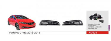 Honda Civic Sedan IX 2011–2016 Hmlové svetlá 2013-2015 (halogénové) fotografia 1