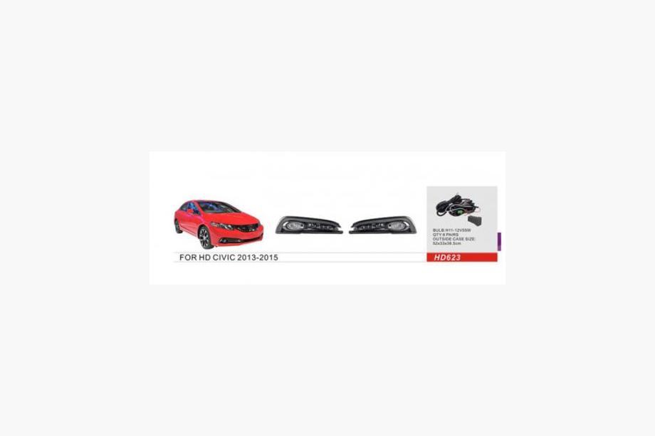 Honda Civic Sedan IX 2011–2016 Hmlové svetlá 2013-2015 (halogénové) Image