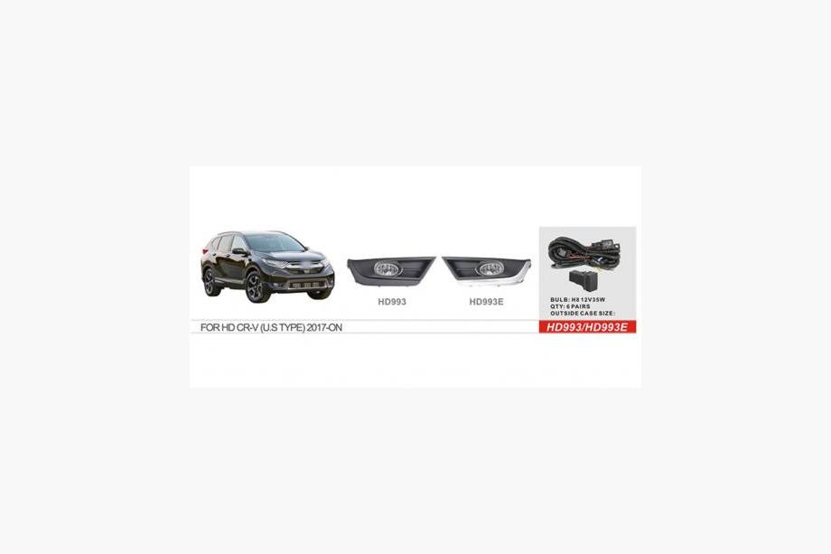 Honda CRV 2017–2022 Hmlovky 2017-2019 US-type (halogénové) Image