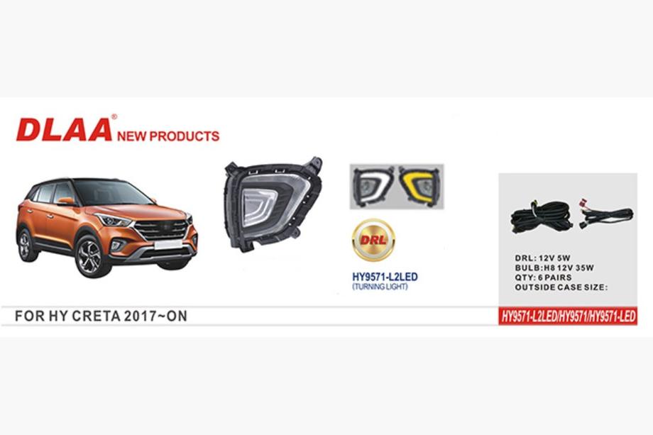 Hyundai Creta 2014–2020 LED hmlovky Image