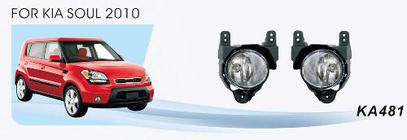 Kia Soul I 2008–2013 Hmlové svetlá 08-11 (halogénové) fotografia 1