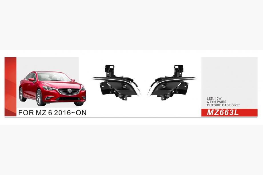 Mazda 6 2012–2024 Hmlové svetlá 2016-2018 (2 ks, LED) Image