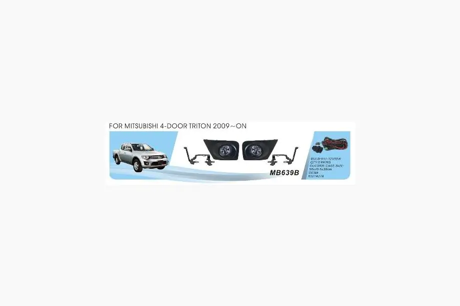 Mitsubishi L200 2006–2015 Sada hmlových svetiel 2006-2011 (2 ks, halogén) Image