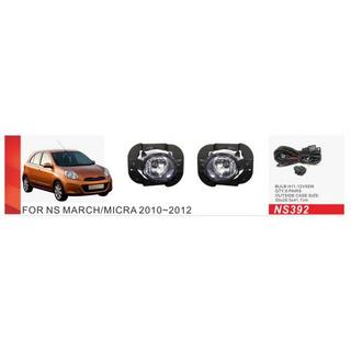 Hmlové svetlá 2010-2012 (2 ks, halogénové) Nissan Micra K13 2011–2016