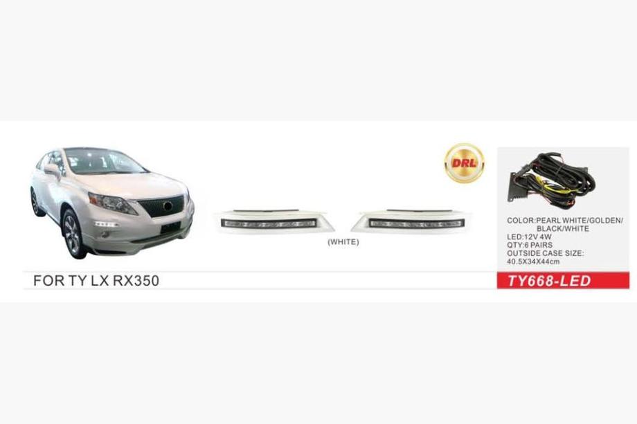 Lexus RX 2009–2015 Hmlové svetlá 2009-2012 (2 ks, LED) Image