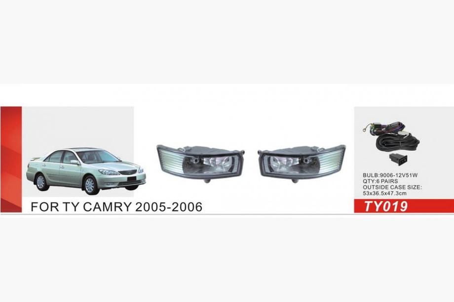 Toyota Camry 2001–2006 Hmlové svetlá (2 ks, halogénové) Image