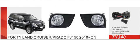 Toyota Land Cruiser Prado 150 2009–2023 Hmlové svetlá 2010-2013 (2 ks, halogénové) fotografia 1