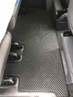 Volkswagen T5 2010–2015 EVA rohože do interiéru V2 (dlhý rázvor, kompletná sada do interiéru, čierne) fotografia 4