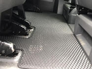 Volkswagen T5 2010–2015 EVA rohože do interiéru V2 (dlhý rázvor, kompletná sada do interiéru, čierne) fotografia 5