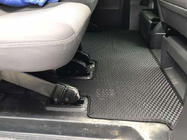 Volkswagen T5 2010–2015 EVA rohože do interiéru V2 (dlhý rázvor, kompletná sada do interiéru, čierne) fotografia 7