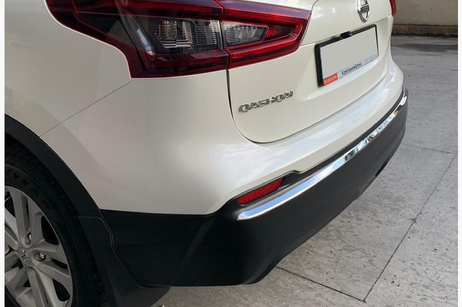 Nissan Qashqai 2014–2021 Lišta zadného nárazníka (nerez) Image