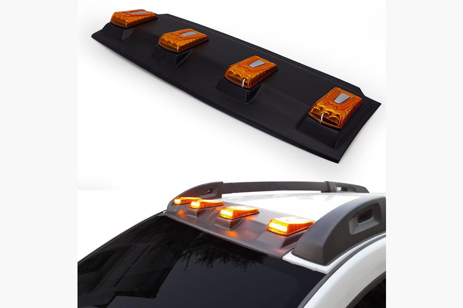 Dacia Duster 2008–2018 Slnečná clona čelného skla V2 (LED) Image