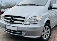 Mercedes Vito W639 2004–2014 Nerezové lišty na okraj mriežky 2010-2015 fotografia 3