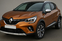 Renault Captur 2019– Chromové kryty spätných zrkadiel (2 ks, nerez) fotografia 1