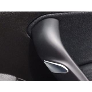 Kryty lakťových opierok v interiéri (2 ks, nehrdz. oceľ) Renault Megane IV 2016–2025 fotografia 2