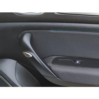 Kryty lakťových opierok v interiéri (2 ks, nehrdz. oceľ) Renault Megane IV 2016–2025 fotografia 1