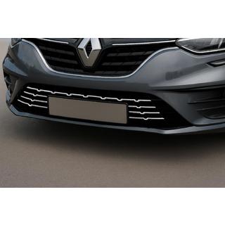 Nerezové ochranné lišty nárazníka 2021+ (7 ks) Renault Megane IV 2016–2025 fotografia 1