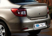 Renault Logan II 2013–2022 Nerezová lišta hrany veka kufra 2013-2018 fotografia 1