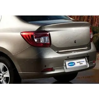 Nerezová lišta hrany veka kufra 2013-2018 Dacia Logan II 2013–2022 fotografia 1