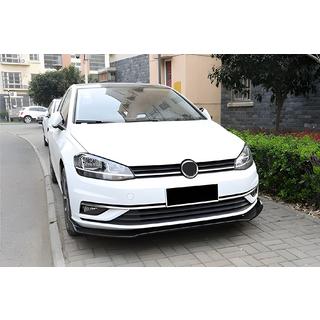 Predný nárazníkový lip (pre originálny nárazník, 2017-2020, ABS plast) Volkswagen Golf 7/E-Golf 2012–2020 fotografia 2