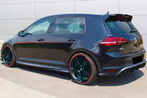 Volkswagen Golf 7/E-Golf 2012–2020 Spojler DPT (pre GTI / R HB, ABS plast) fotografia 1