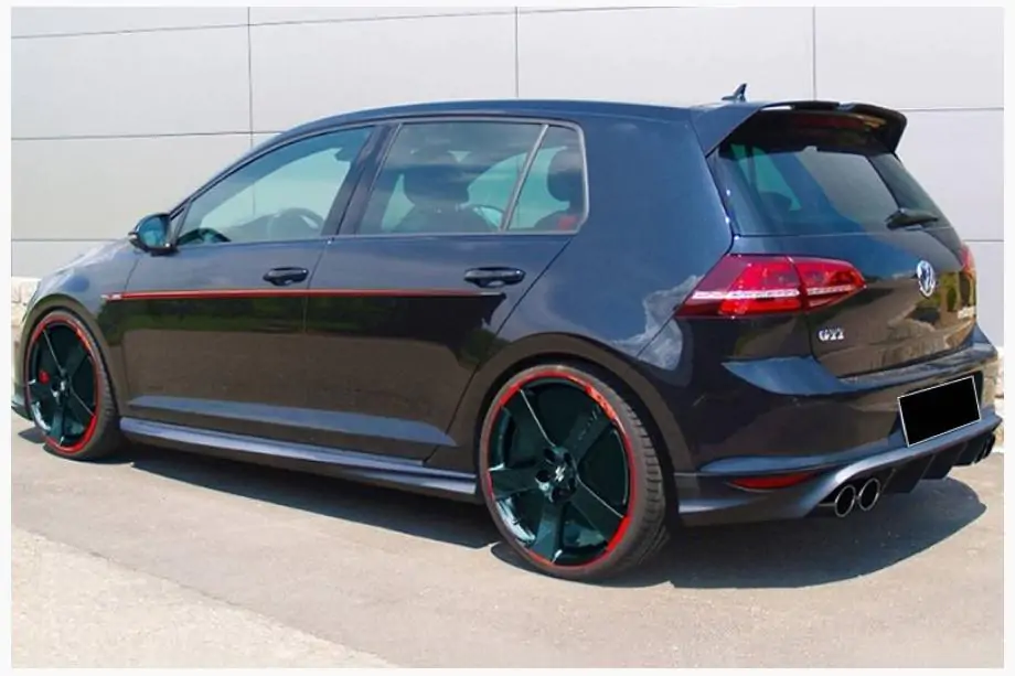 Volkswagen Golf 7/E-Golf 2012–2020 Spojler DPT (pre GTI / R HB, ABS plast) Image