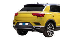 Volkswagen T-Roc 2017–2025 Lišta nad ŠPZ (OmsaLine, nerez) fotografia 1