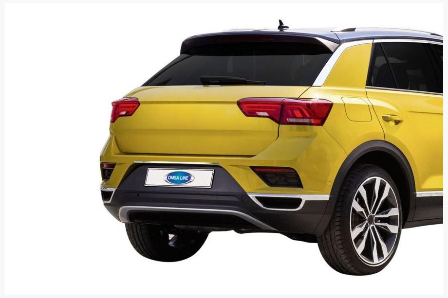 Volkswagen T-Roc 2017–2025 Lišta nad ŠPZ (OmsaLine, nerez) Image