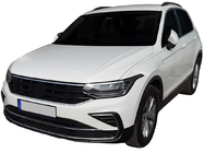 Volkswagen Tiguan 2016–2023 Nerezové chrómové lišty na hmlovky 2020+ (4 ks) fotografia 4