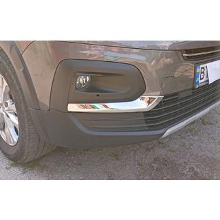 Chrómové lišty na hmlovky (2 ks, nerez) Peugeot Partner/Rifter 2019– fotografia 2
