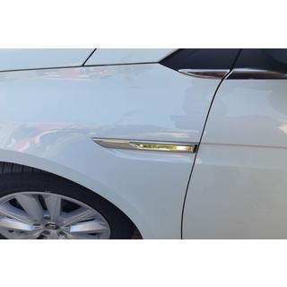 Kryty smerovky 2021+ (2 ks, nerez) Renault Megane IV 2016–2025 fotografia 1
