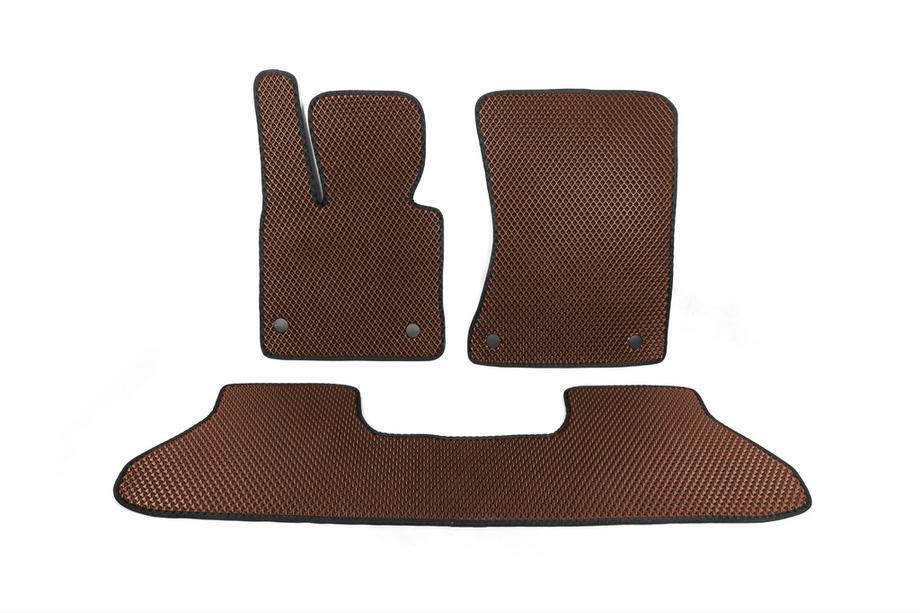 BMW X5 E70 2007–2013 EVA rohože do interiéru (hnedé) Image