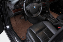 BMW 5. séria E39 1996–2003 EVA rohože do interiéru (hnedé) fotografia 1
