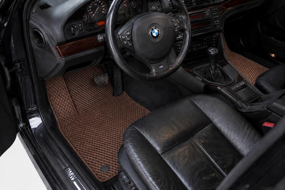 BMW 5. séria E39 1996–2003 EVA rohože do interiéru (hnedé) Image
